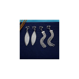 Aretes de clip en pendientes para mujer 15 pares
