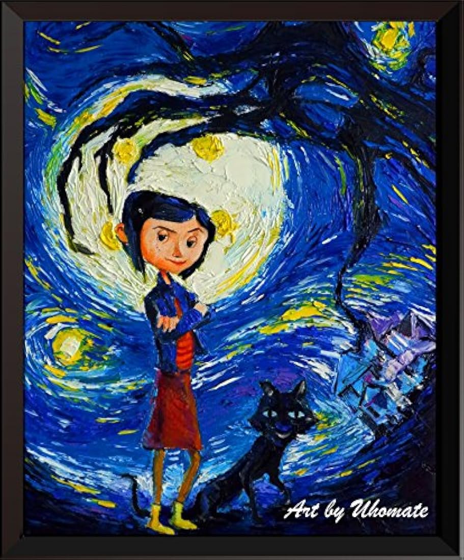 Cuadros, Coralina y gato Vincent Van Gogh