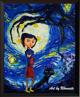 Cuadros, Coralina y gato Vincent Van Gogh