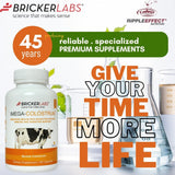 Cápsulas Mega-Colostrum 1000 mg, Salud Digestiva e Inmunidad
