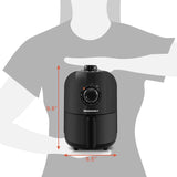 Freidora de aire Elite Gourmet 1.1 Qt, 1000W, EAF-1121X