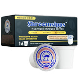 Café de Hongo Shroomsipps, 16 Cápsulas, Sabor Medio, Salud