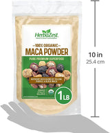 Maca Orgánica 1LB USDA Vegan Sin Gluten Superfood