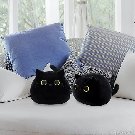Peluche de gato negro 3D Pochita kawaii 15 pulgadas