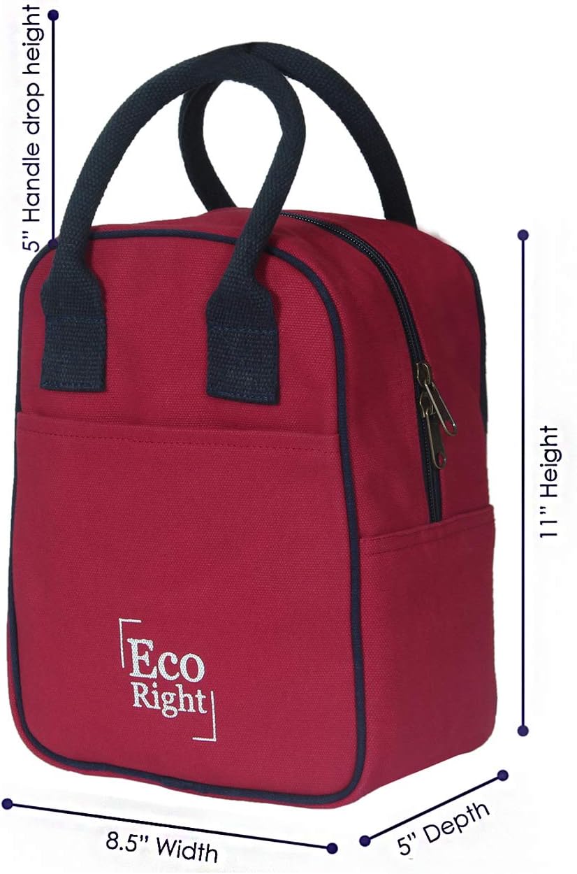 Bolsa de Almuerzo Aislada para Adultos, Trabajo y Oficina