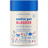 Vitaminas para perros en el mostrador Soporte de vejiga