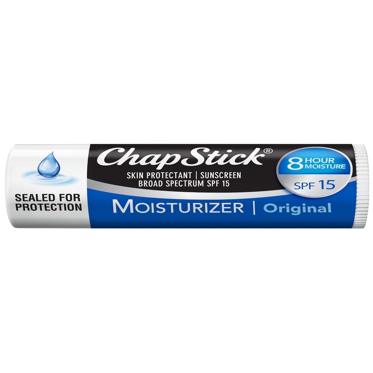 ChapStick y protector de piel con hidratación de 8 hrs