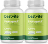 Suplemento Extracto de corteza de pino Pycnogenol 100 mg