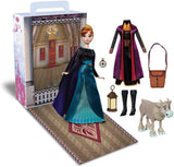Muñeca Princesa Anna Disney Store, 11, incluye libro y vestido