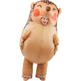 Disfraz inflable de Halloween de erizo cuerpo completo M