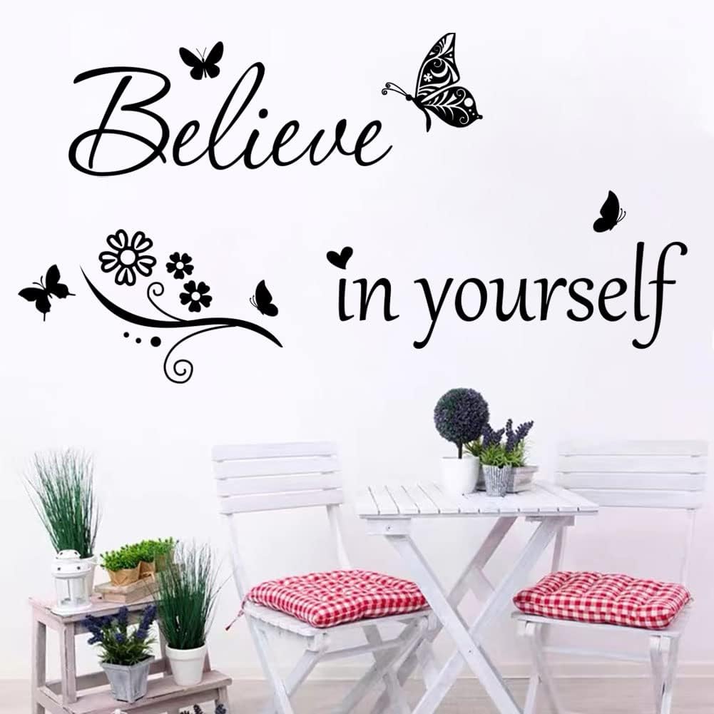 Decal Inspiracional Cree en Ti Mismo - Pegatina Motivacional