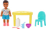 Barbie Skipper Bebés y Niñera Set con accesorios y muñeco