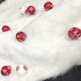 Funda para árbol de Navidad CHICHIC, piel sintética, 48 pulgadas