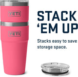 Vaso Apilable YETI 20 oz, Acero Rosa (Tropical Pink)