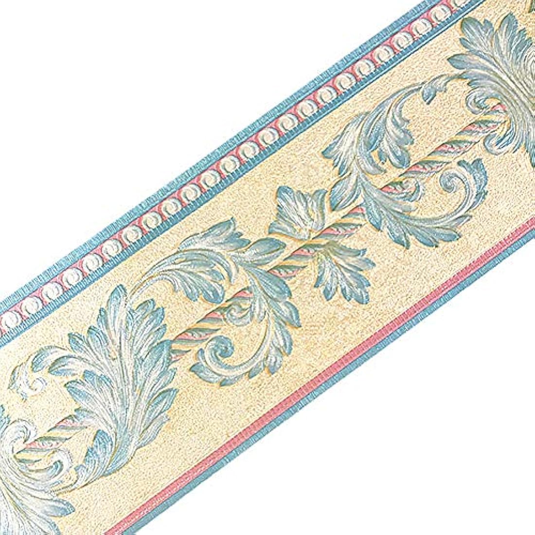 papel pintado  4.2 x 196.8 pulgadas  color azul