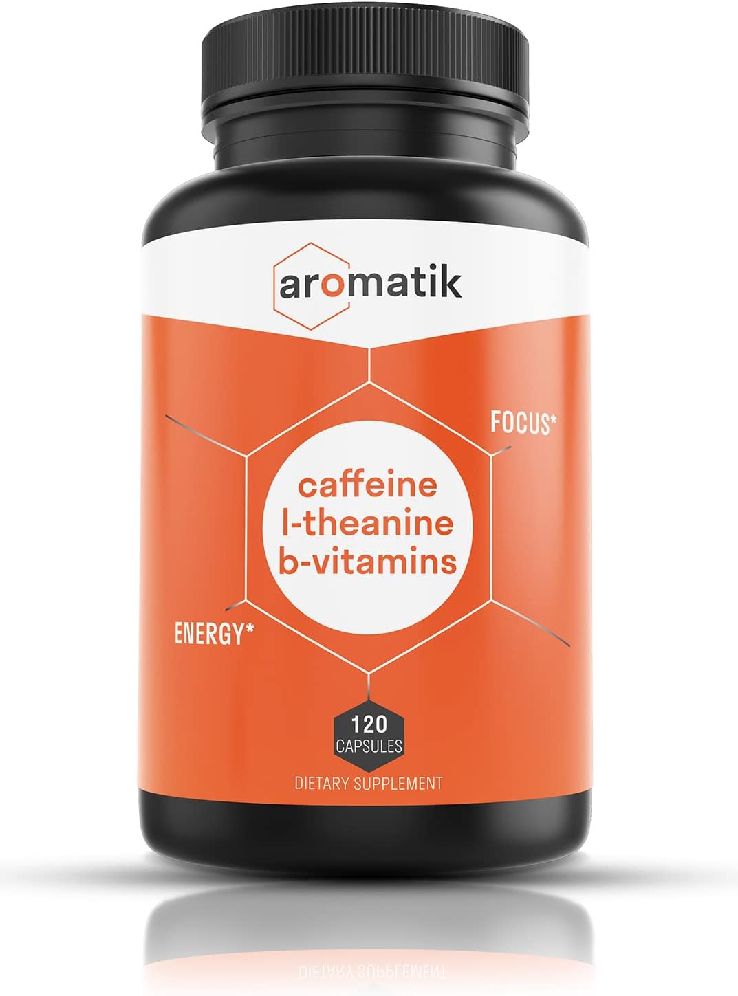Suplemento concentrado de cafeína L-teanina  Cafeína 100 mg