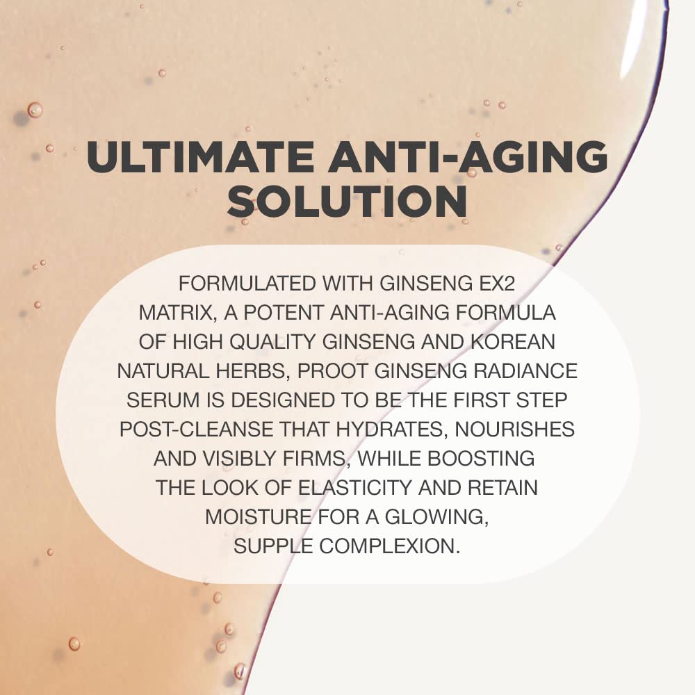 Sérum de Ginseng Radiance con Extracto de Ginseng Coreano 52.5%
