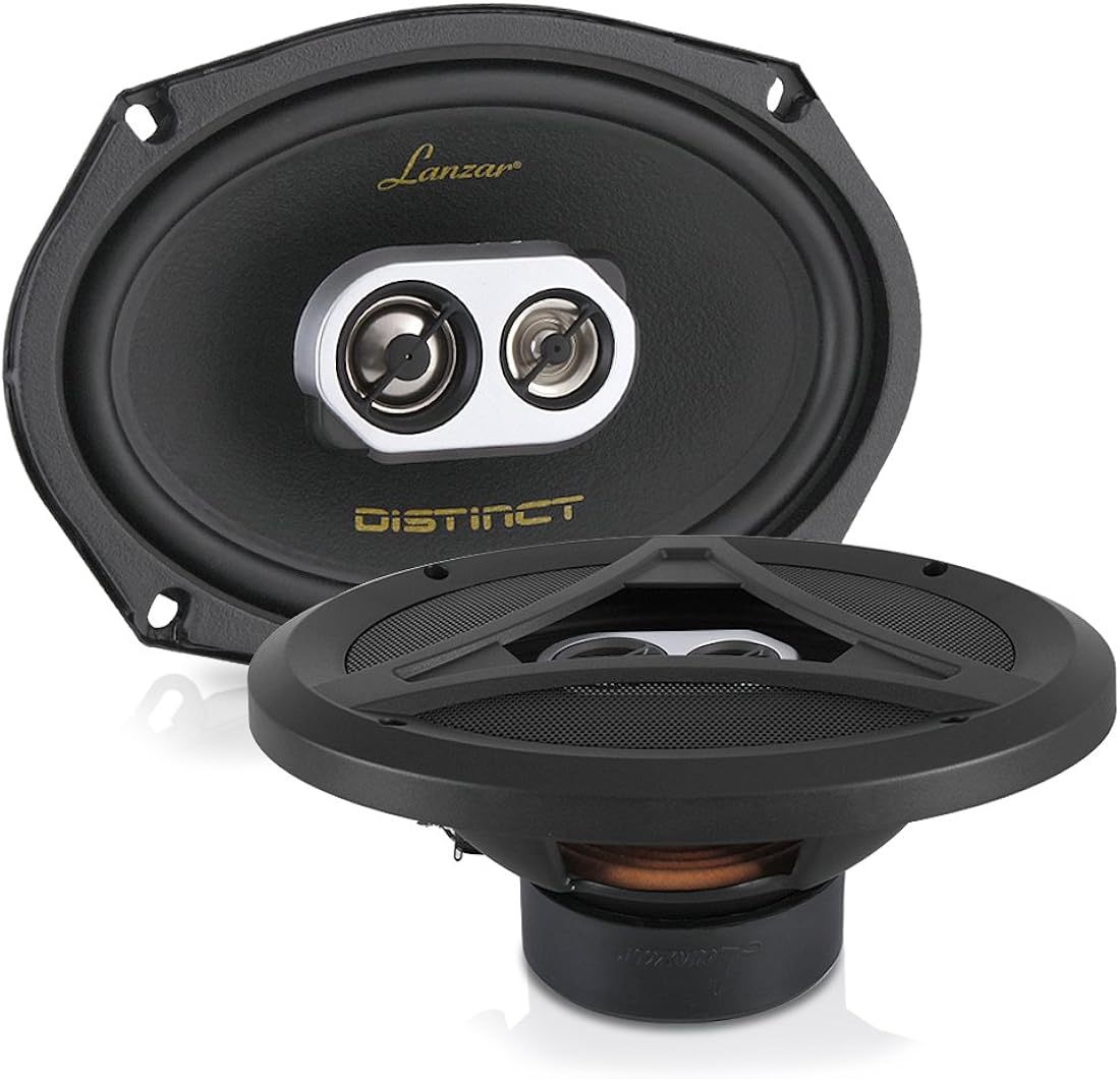 Parlantes o Vías de altavoces coaxiales Lanzar DCT6.93