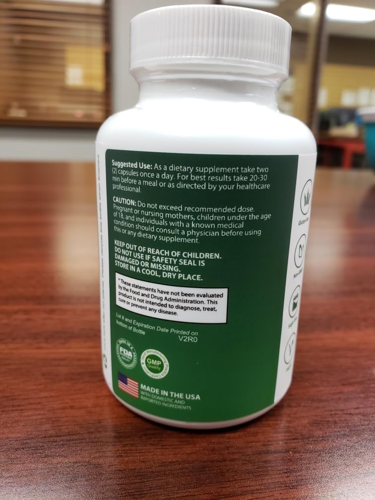 Cápsulas de Ashwagandha, Pure +, 1300mg, Vegan, 60 unidades