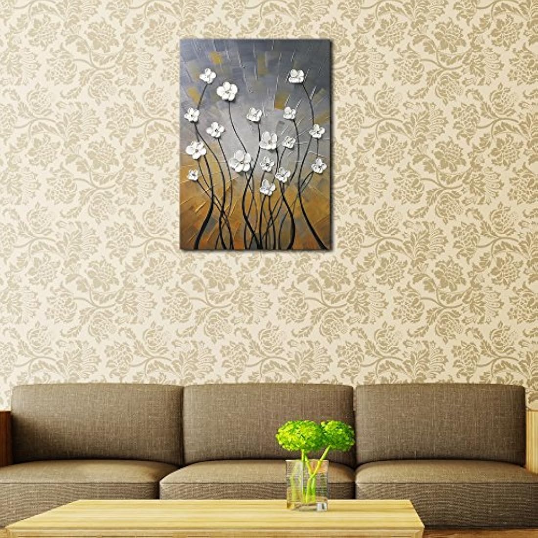 Wieco Art - Lienzo decorativo para pared con diseño de