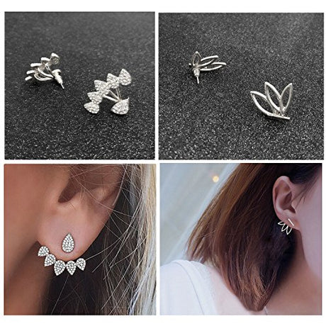 Pendientes de cristal para mujer