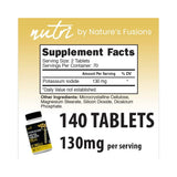 Suplemento de yoduro de potasio 130 mg  140 tabletas