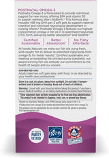 Omega-3 Postnatal Nordic Naturals, 60 Soft Gels, Vitamin D3