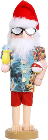 Figuras de Navidad Joliyoou, Nutcracker de Santa, 14 Pulgadas