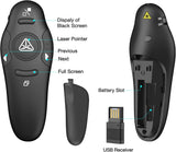 Control Remoto Inalámbrico para Presentaciones, Laser Pointer