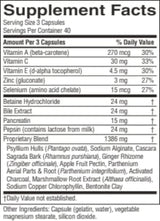 Desintoxicación Intestinal y Limpieza de Colon, 120 Cápsulas