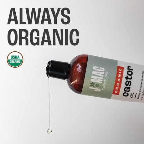 Aceite de ricino orgánico, prensado en frío J MAC BOTANICALS