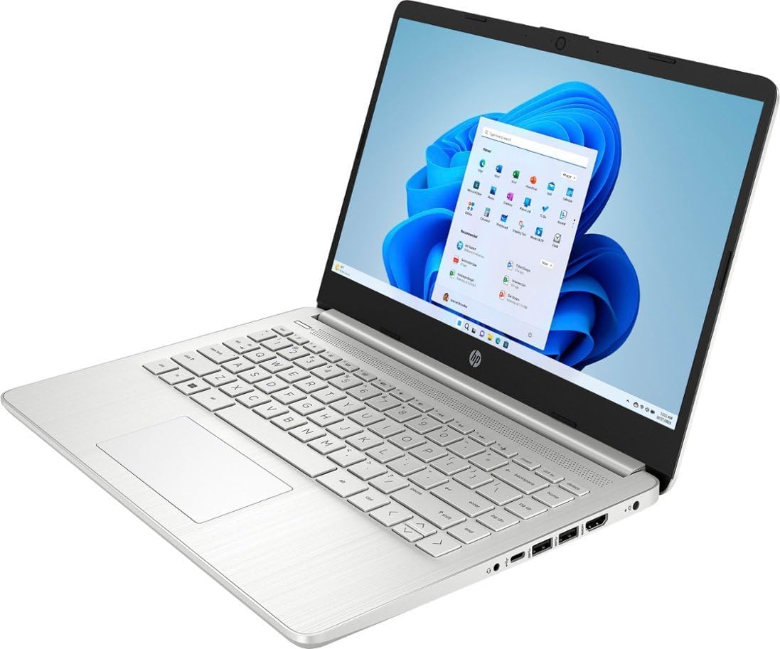 Laptop HP 14 Ultraligero, Intel Celeron, 8GB RAM, Win 11