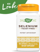 Suplementos Selenio 200 mcg L-selenometionina antioxidante
