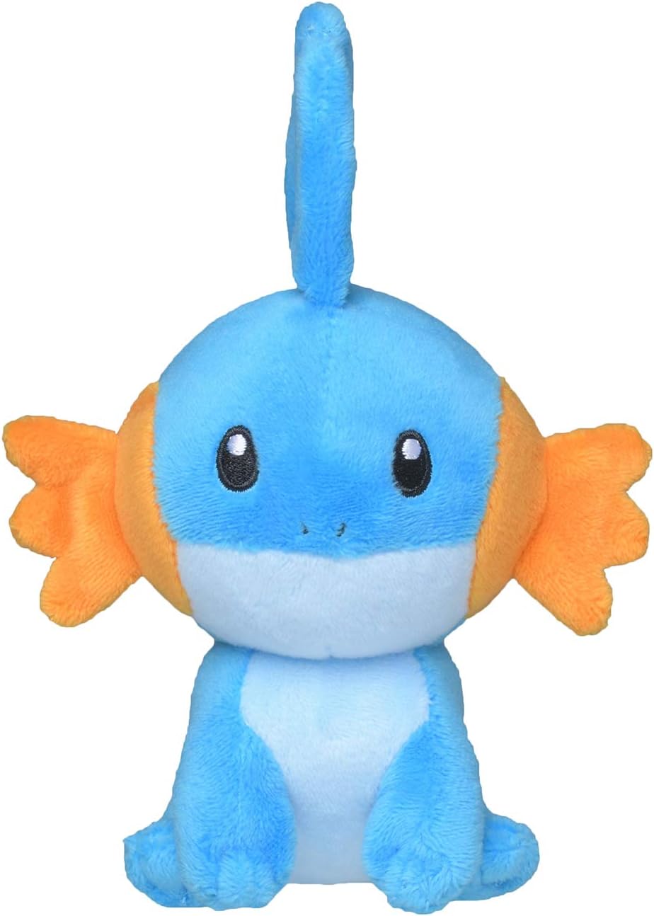 Pokémon Center: Peluche Mudkip Poké Cuties Sentado, 5 ¾ pulgadas
