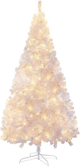 Árbol de Navidad Artificial de 6 pies con Luces LED y Control Remoto