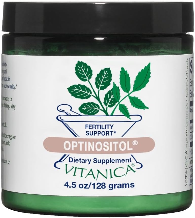 Vitanica Optinositol Suplemento para Ovulación 4.4 Oz