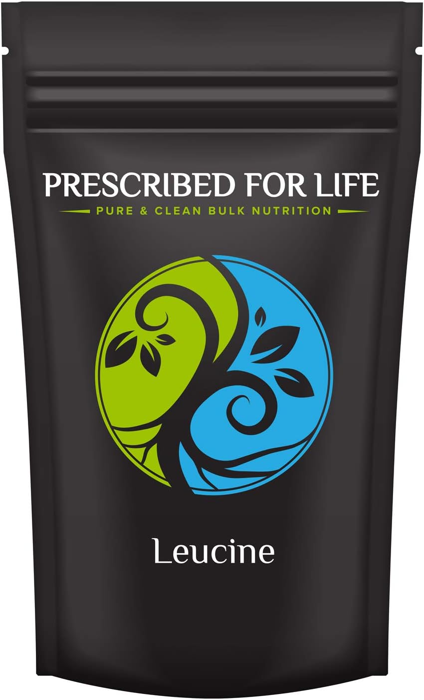 Leucina en Polvo Prescrita Para Vida, BCAA, Vegano, 340 g