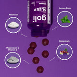 Suplementos Goli Dreamy Sleep Gummy magnesio vegano 60 und