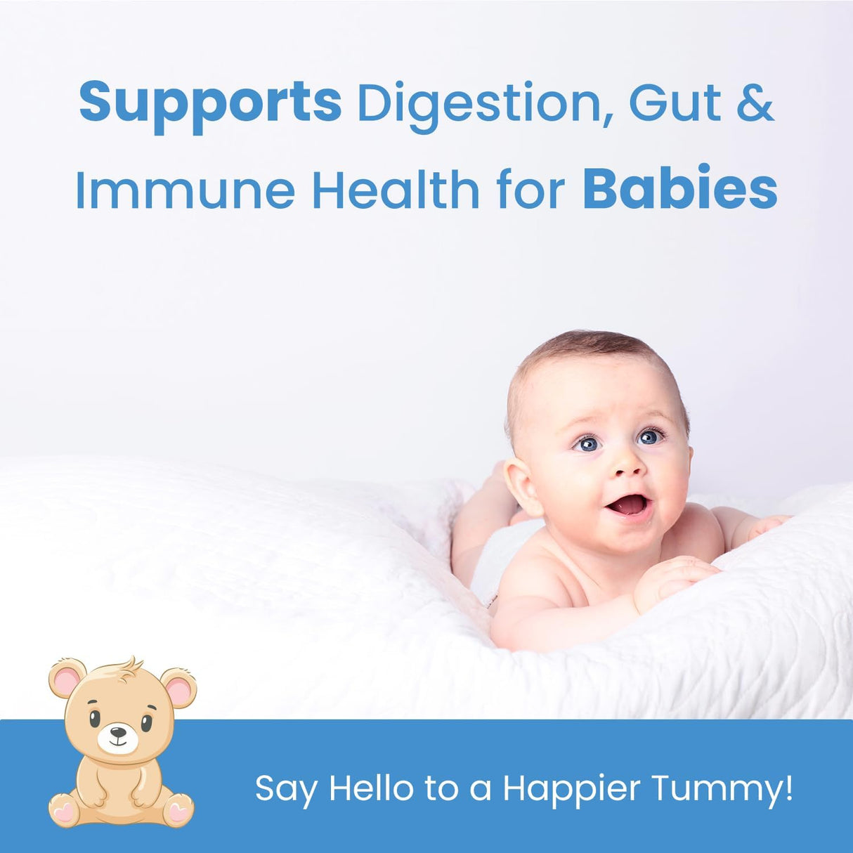 Gotas probióticas orgánicas para bebés | Apoyo digestivo y inmune