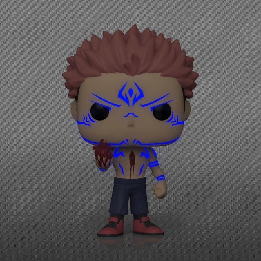 Figurita Sukuna Funko Jujutsu Kaisen 9 cm con corazón