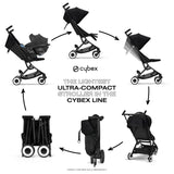 Cochecito de viaje y ligero con toldo solar UPF 50 CYBEX