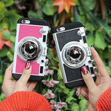iPhone caso lindo 3d cámara diseño único caso