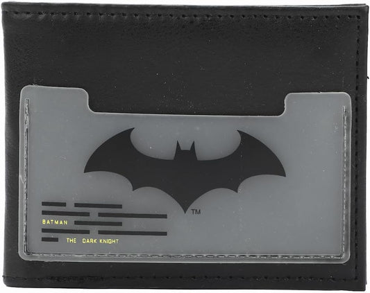 Cartera Bifold Hombre con Logo de Batman