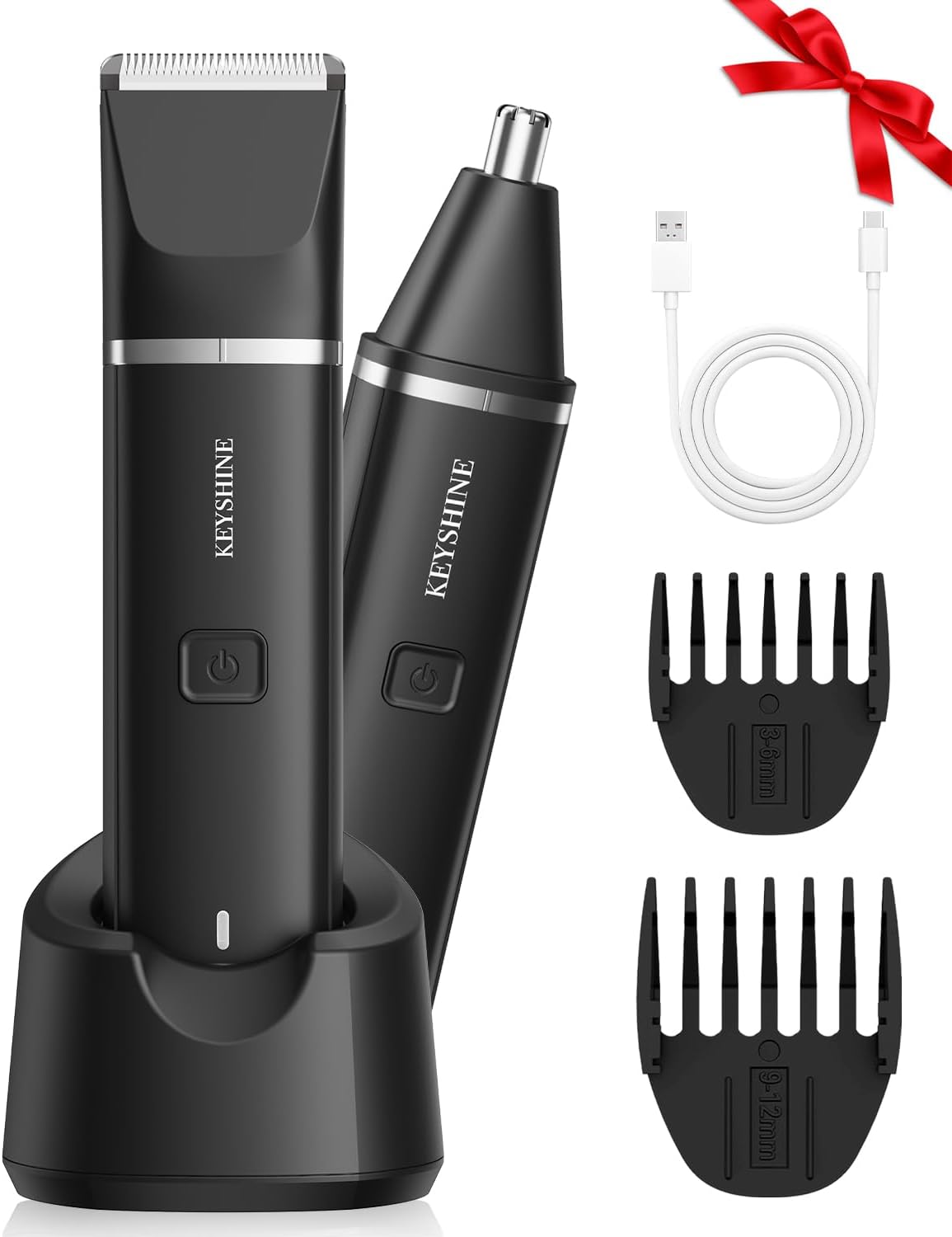 Recortadora Eléctrica 2 en 1: Depilador Corporal y Facial