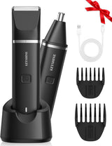 Recortadora Eléctrica 2 en 1: Depilador Corporal y Facial