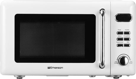 Microondas Compacto Emerson MWR7020W, 700W, 5 Niveles, 0.7L