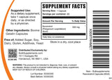 Suplemento BULKSUPPLEMENTS de resveratrol  500mg 60 cápsulas