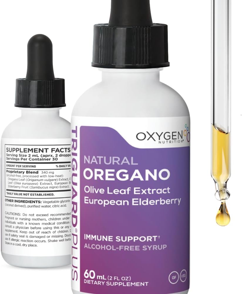 Triguard Plus Extracto Líquido de Orégano, Oliva y Saúco