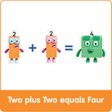 Figuras de Acción Numberblock Four - hand2mind, Juguetes Matemáticos