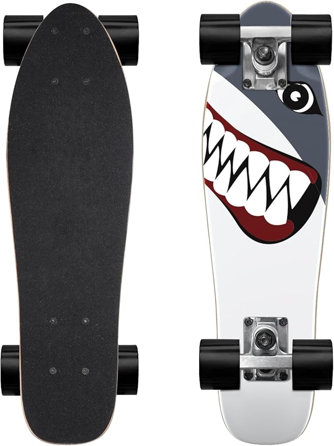 Skateboard Completo Mini Cruiser 22 Pulgadas para Principiantes